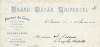 Commande De Peignes En Ivoire /Grand Bazar Universel/SAINT ETIENNE/Loire/Lecoeur/Ivry La Bataille/1902        FACTN106 - Droguerie & Parfumerie