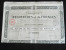 Action 100 Francs Societe De Recherches Et De Forages Siege Social Paris 1918 - S - V