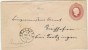 LBL23B - BADE  ENVELOPPE  3K ROSE CARMIN  FREIBURG / KROTNINGEN - Postal  Stationery