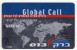 ISRAEL CARTE TELEPHONIQUE GLOBAL CALL PLANISPHERE - Israel