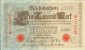 N1707 - Deutschland : 1000 Mark 1910, Serie B (7 Ziffers) - 1000 Mark