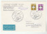 1988 EAST GERMANY Special FLIGHT COVER LEIPZIG  AUSTRIAN AIRLINES To Vienna AUSTRIA Aviation Ddr Stamp Returned Airmail - Airplanes