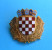 CROATIAN POLICE - Large Enamel Cap / Hat Badge By IKOM * Gendarmerie Gendarmeria Policia Polizei Polizia - Police