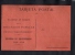 URUGUAY RARE EDUCACION POPULAR  RED PARTY TARJETA POSTAL  1918 POSTCARD Cpa Ak - Uruguay