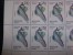 RUSSIA 1993 MNH (**)YVERT 6047 The Grey Whale/Grauwal/La Baleine Grise/.en Feuille Entière/50 Timbres - Fogli Completi