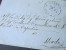 Vorphila Italien. 1848. K2 Stempel: Ponte A Sieve Nach Strada.Taxvermerk. Kleiner Ort. Gut Erhalten. Stempel: Poppi - ...-1850 Préphilatélie