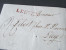 Vorphila Belgien 1828. L1 Leuven Nach Liege. Taxvermerk. Gut Erhalten. Toller Beleg!! Geschäftsbrief / Rechnung?! - 1815-1830 (Periodo Holandes)