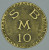 Monaco Jeton Token 10 FRANCS - ST DES BAINS DE MER - "" CERCLE Des ÉTRANGERS "" # 2 - Autres & Non Classés