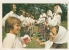 LITHUANIA -  L. BERGOLTSEVA 1979 PHOTOCARD -  KLUMPAKOJIS - FOLK DANCE IN CLOGGS - Lithuania