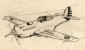 Dessins à L'encre De Chine D'une CURTISS P40 (voir Description) - Luchtvaart