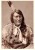 04288  "TWO STRIKE, NOMKAHPA,  BRULE' SIOUX WAR CHIEF" PELLEROSSA - REDSKIN. CART. POST. ILLUSTR. ORIG. NON SPEDITA. - America