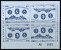 GREECE 1971 - Full Set Of Miniature Sheets Issued By Philatelic Club Of Corfu . MNH** (6 Scans) - Sonstige & Ohne Zuordnung