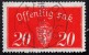 Delcampe - Norway 1933  Minr.14 I   35mm X19,5mm   Various Different Pistons 20 Pieces   (  Lot  Ks 319 ) - Oficiales