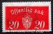 Delcampe - Norway 1933  Minr.14 I   35mm X19,5mm   Various Different Pistons 20 Pieces   (  Lot  Ks 319 ) - Oficiales
