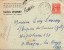 FRANCE - POSTE FERROVIAIRE - COURRIERS CONVOYEURS LIGNES - CLAIRVAUX A LONS LE SAUNIER - 9.5.1932 - Poste Ferroviaire
