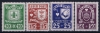 ESTLAND/ESTONIA: Mi Nr 127 - 130 MH/*, Avec  Charnière , Mit Falz, 1937 - Estland