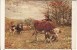 LEON BARILLOT-(Montigny Les Metz)-peintre Animalier-BERGERES LORRAINES-troupeau De Vaches - Metz