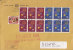 United Nations New York Registered Recommandé NEW YORK 1967 Cover Lettre LOS ANGELES 6-Blocks Complete Set !! (2 Scans) - Andere & Zonder Classificatie