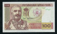 "100 P Montenegro", Entwurf, Beids. Druck, RRRR, UNC, Ca. 132 X 78 Mm, Essay, Trial, UV, Wm, Serial No. - Ficción & Especímenes