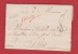 A / Lettre De Bourg   Pour Paris    --  1755 - 1701-1800: Precursors XVIII