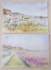 Michele Gondinet La Provence En Aquarelle 2 CP Lauris YVON N° 15007354 Et 62 Excellent état - Peintures & Tableaux