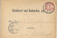 1900 Grootrond NIJMEGEN Op Bestelkaart Naar Dordrecht - Poststempels/ Marcofilie
