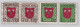 Heimat BE Biel Lot 4 Fiskalmarken Gebührenmarken - Revenue Stamps