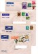 ** INDIA, 20 WHOLE COVERS TO ITALY, VARIOUS STAMPS LOT 8 - Airmail