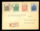 NETHERLANDS REGISTERED COVER 1948 1st DAY CANCEL CHARITY STAMPS ZOMERZEGELS - Brieven En Documenten