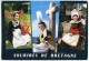 Sourires De Bretagne - Costumes Et Coiffes De Carhaix St-Guénolé Elliant - écrite Non Timbrée - 2 Scans - Autres & Non Classés