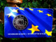 Coincard  Latvia - Lettonia - 2 - Euro- Coincard -2015-year-30- Years - Of - EU - Flag - BU - Lettland