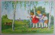 Litho Illustrateur KRÄNZLE KRAENZLE B.K.W.I. BKWI 4728 Paques Lapin Oeuf Enfants Voyagé Timbre SLOVENACA 50 + 1 D - Kränzle