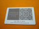 Spain Martin El Humano Hotel Room Key Card - Herkunft Unbekannt