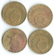 2 FORINT 4 PIECES:1976;1989 - Hungary