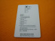 China Yantai Best Western Hotel Room Key Card - Origine Inconnue