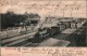 ! 1906 Alte Ansichtskarte Aus Radebeul, Bahnhof, Eisenbahn, Dampflok VIII, Sachsen - Radebeul