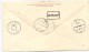ISRAEL - Vf 1957 REGISTERED SPECIAL FLIGHT COVER -Israel Delegation To The International Students Festivals - To PARIS - Luchtpost