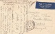 CASABLANCA - La Poste La Banque D' Etat, Avenue D'Amade,1937, 2 Sondermarken, Als Flugpost Gel.1937 - Casablanca