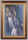 DE FIORI MARIA RAFFAELLA 	 NUDO Pastello	40x65	Firma In Basso A Destra CORNICE PRESENTE - Pastelli