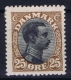 DENMARK: Mi Nr 100  MH/*, Avec  Charnière , Mit Falz 1918 - Unused Stamps