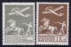 DENMARK: Airmail Mi Nr 180 - 181 , Fa 216 - 217 MH/* Falz.  1929 - Luchtpostzegels