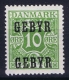 DENMARK: Gebyr  Mi Nr 14 MNH/** Postfrisch - Steuermarken