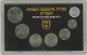 ISRAELE - MINT SET - 7 Piece '1979 Official Mint Set'. 31st Anniversary, Coins With Mint Mark. Plastic Style Holder. - Israel