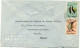 MOZAMBIQUE LETTRE PAR AVION DEPART LOURENCO MARQUES 3-10-52 POUR LA FRANCE - Mozambique