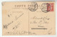 1911 FRANCE Stamps COVER  (postcard PARIS Place De La Concorde) - Covers & Documents