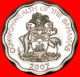 &#9733;SHIP & FISHES: BAHAMAS &#9733; 10 CENTS 2007 UNC! LOW START&#9733;NO RESERVE!!! - Bahamas