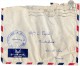 ENVELOPPE Avec LETTRE - CACHET  HOPITAL  MILITAIRE  DE  CASABLANCA - Le Vaguemestre - MAROC 1956 - War Of Algeria