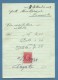 FORLI' 1938 - FRATELLI GHESI PREMIATA ARROTERIA COLTELLERIA E FERRI DA TAGLIO - UNA CARTOLINA ED UN BIGLIETTO - Werbepostkarten