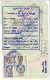 1992 Bahrain 500Fils And 1Dinar  2 Revenue Stamp On Passport Visas Page - Bahreïn (1965-...)