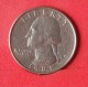 USA  1/4  DOLLAR  1989 D   KM# A164a  -    (Nº12867) - 1932-1998: Washington